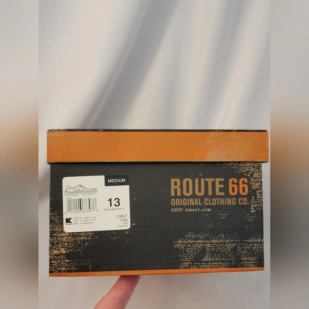 NWOT Route 66 Men's Boat Shoes Size 13
